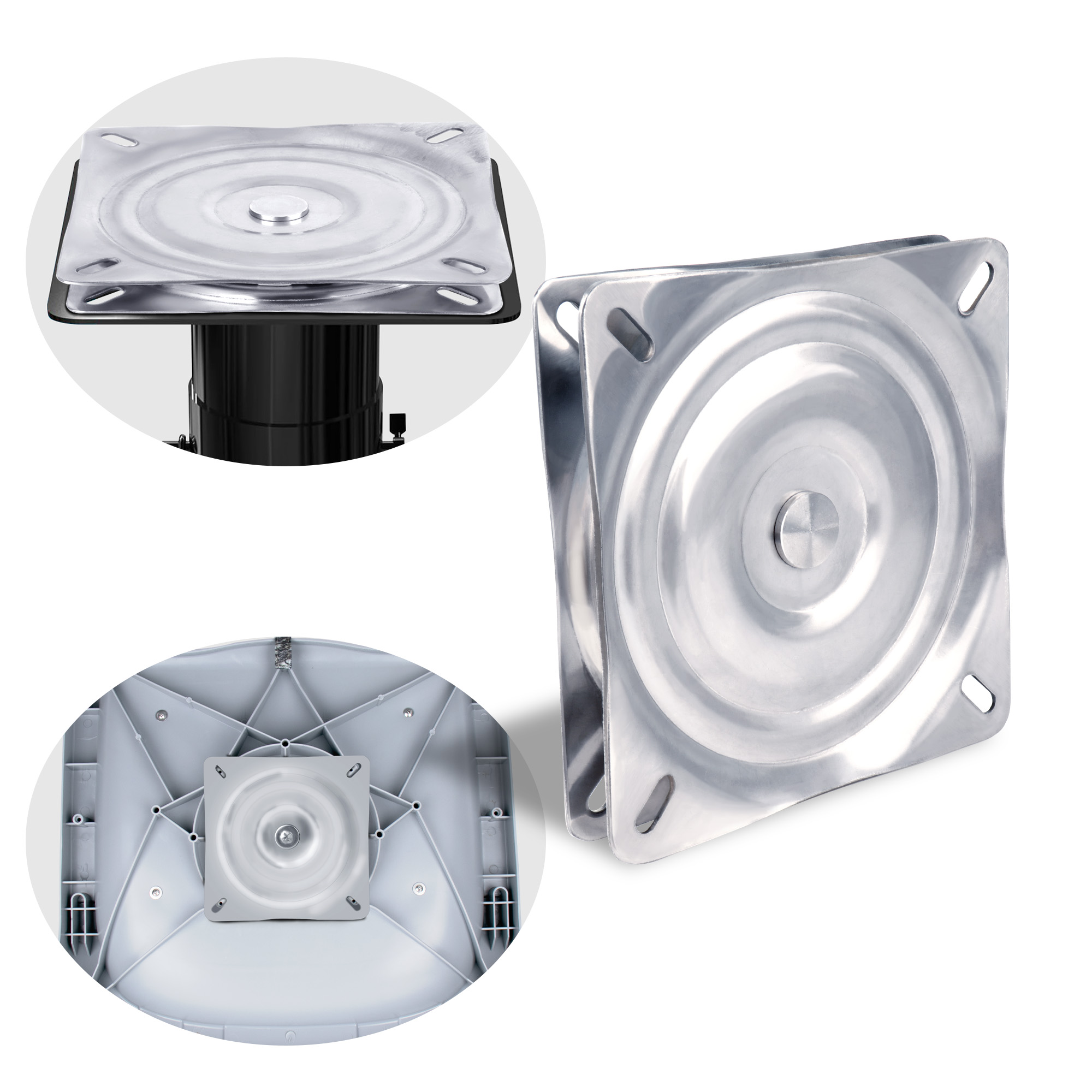 Fishing Boat Seat - Giratória para assento de barco, placa