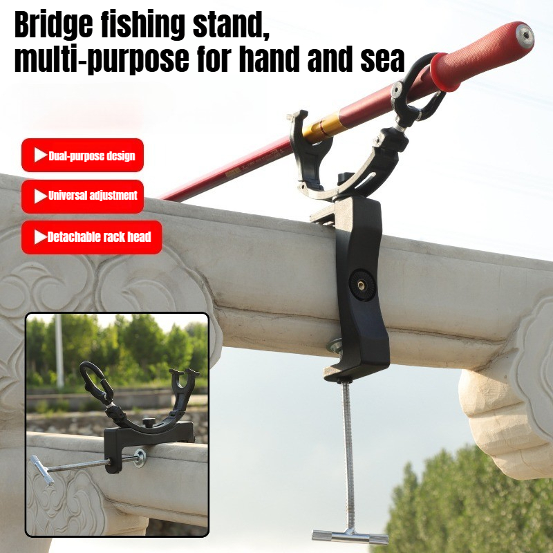 Fishing Boat Oar - 360 ° Suporte Giratório Ajustável para