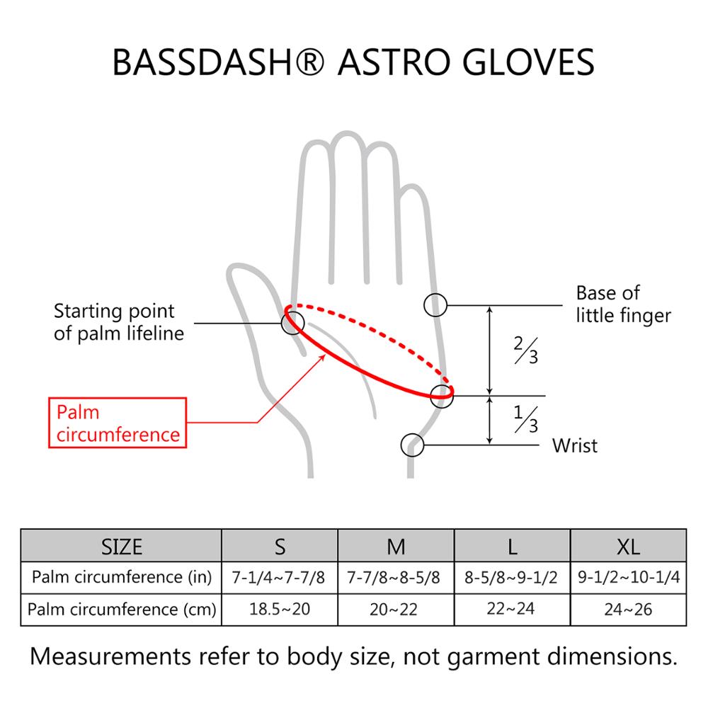 Bassdash Astro Luvas de pesca  - Fishing Boat Oar avaliação e preço