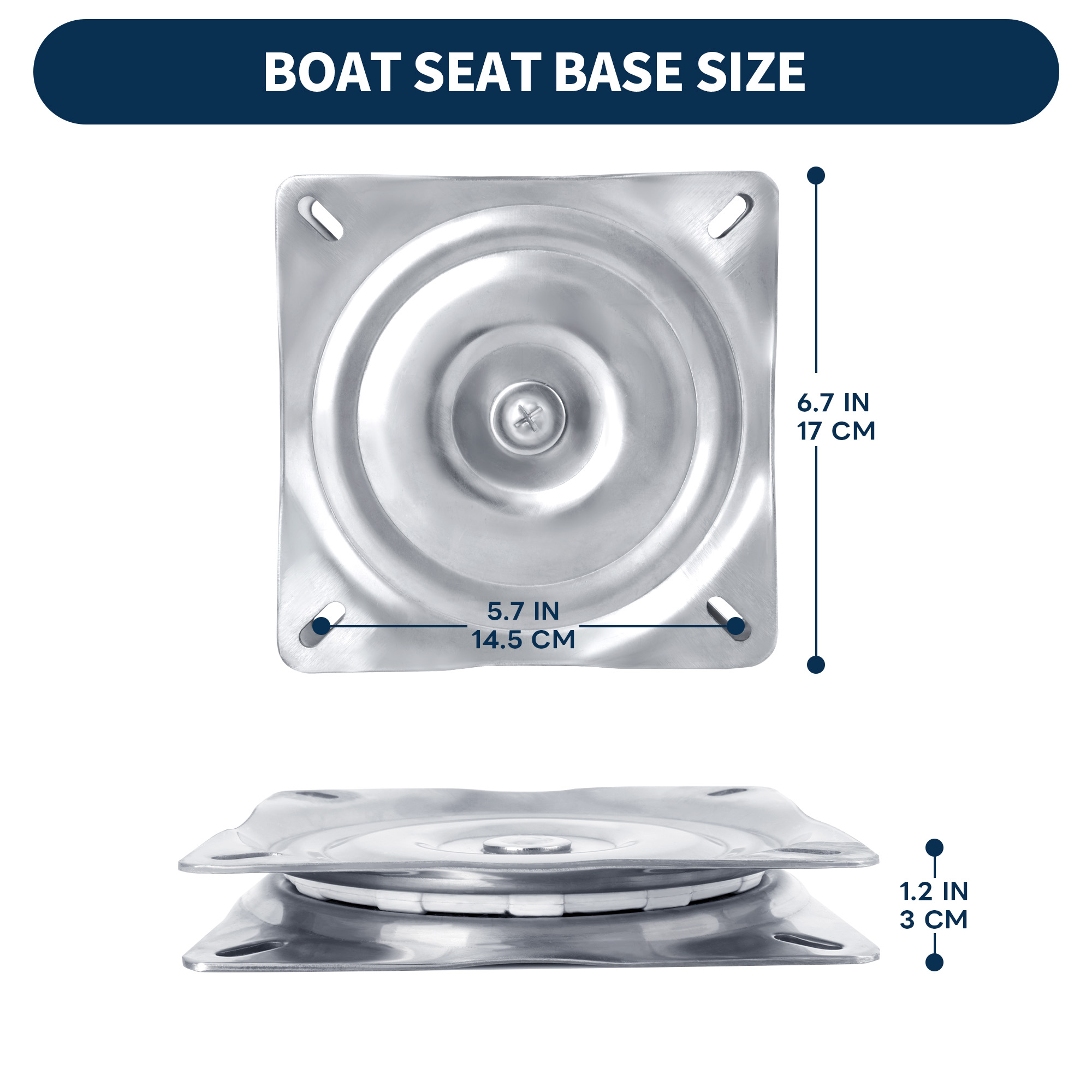 Giratória para assento de barc - Fishing Boat Seat avaliação e preço